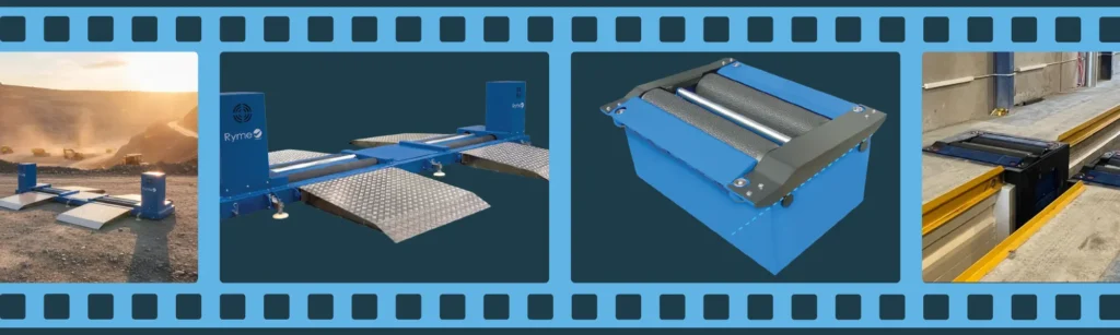 Portable and in-ground truck roller brake testers used for heavy vehicle brake testing in Australian workshops and fleet operations.